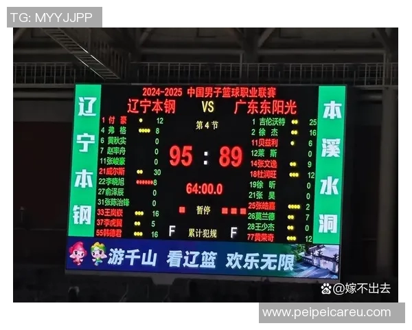 辽宁vs广东前瞻：辽粤大战再度打响，辽宁有望冲击四连胜